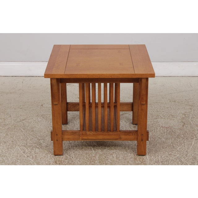 Age: Approx: 20 Years Old Details: Un-Marked As To Manufacture - Possibly Stickley Spindle Sides Quality Construction Arts...