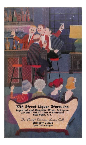 77th Street Liquor Store Catalogue, 1958