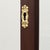 Vintage Wood Bookcase With Full Glass Door, Lock and Keys; Recently Refinished For Sale - Image 14 of 17