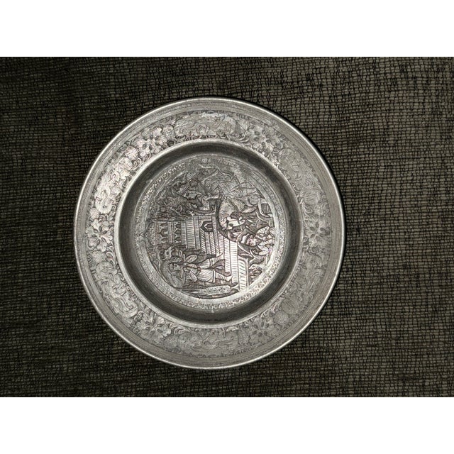 The set of 3 plates were gifted by a Iranian Minister to a former US Foreign Service Officer upon arrival to post in...