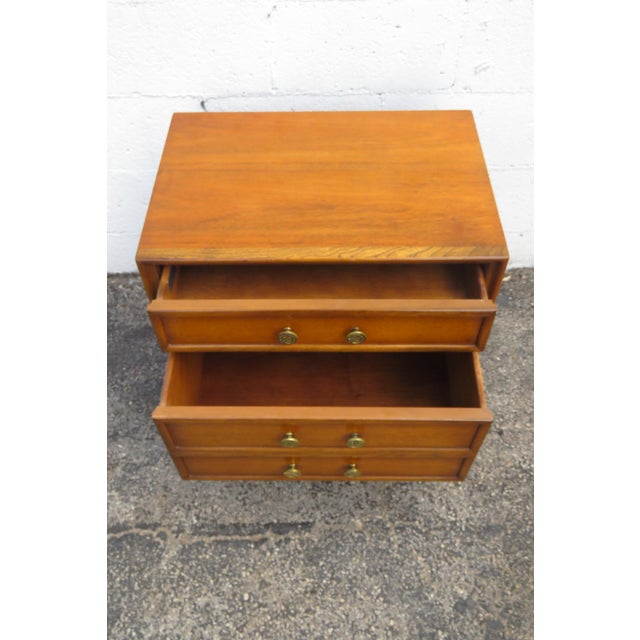 J B Van Sciver Mid Century Modern Nightstand Side End Bedside Table 5970 For Sale - Image 10 of 12