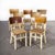Bentwood Painted Dining Chairs from Thon, 1950s, Set of 6 For Sale - Image 3 of 18