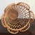 Mid-Century Modern 1960s Boho Natural Wicker Wastepaper Basket For Sale - Image 3 of 12