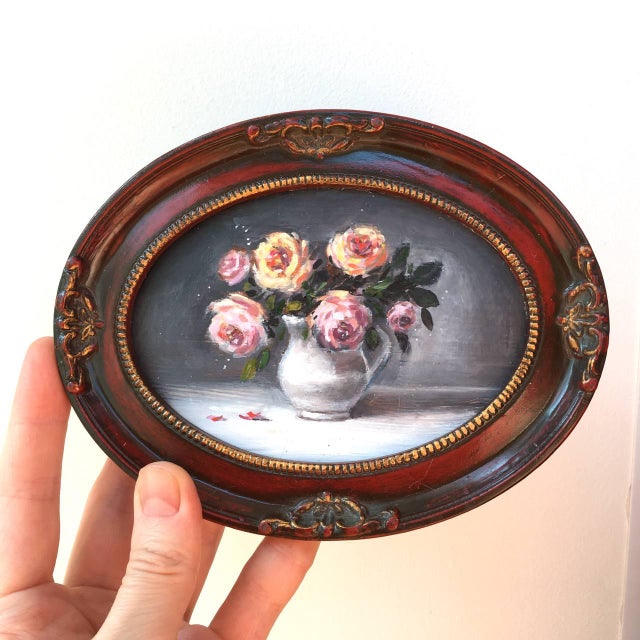 Hello, My name is Valeriya Serova, I am a professional artist. This is my framed original painting This is NOT a copy or...