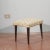 1950s Vintage Stool in Damask Fabric, 1950s For Sale - Image 5 of 9