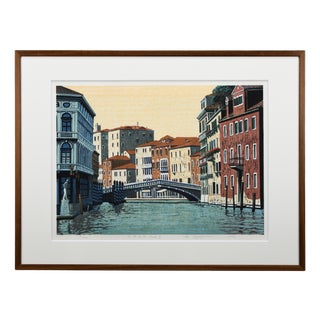Mototsugu Sugiyama, Venice Part II, 1996, Woodblock Print For Sale