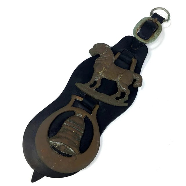 Leather & Brass Civil War Saddle Accessory For Sale - Image 11 of 11