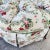 Floral Roses Ottoman Tufted Round For Sale - Image 12 of 14
