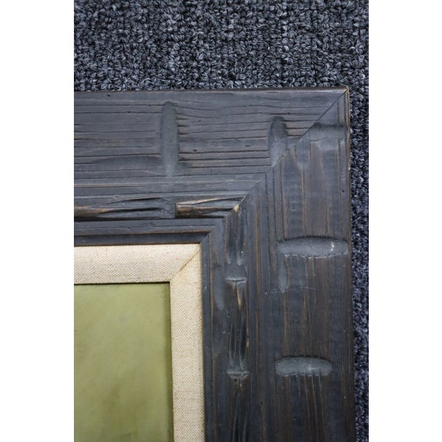 Asian Peace Oil Painting Signed For Sale In Philadelphia - Image 6 of 8