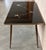 Metal Italian Mid-Century Modern Black & Gold Coffee Table With Abstract Painting Top For Sale - Image 7 of 10