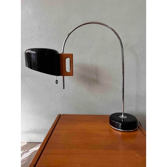 Mid-Century Modern Madrid Table Lamp Model Sauce by Tomás Díaz Magro for Fase, 1969 For Sale - Image 3 of 18
