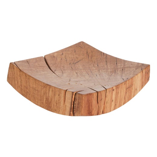 V21064 Vessel in Natural Oak Wood by Jörg Pietschmann For Sale