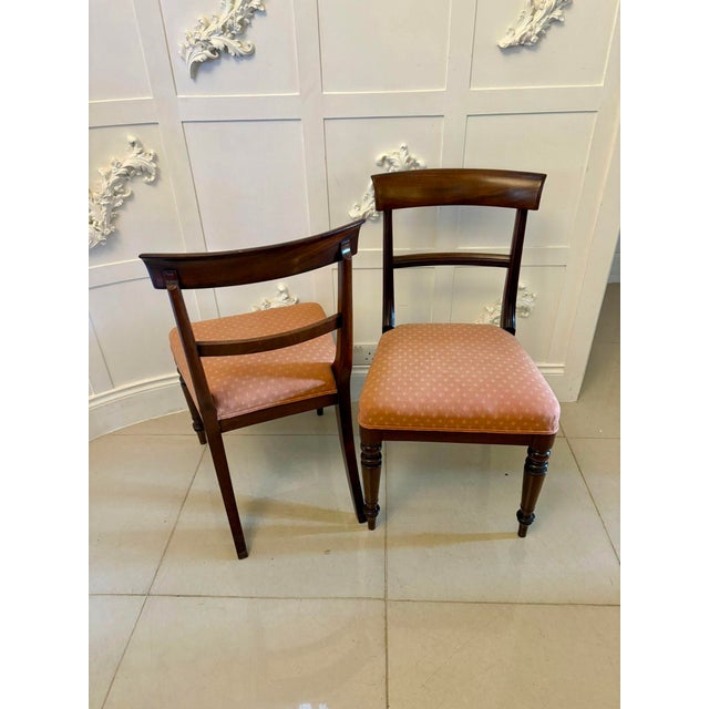 Antique Regency Mahogany Dining Chairs, 1830, Set of 6 For Sale - Image 11 of 12