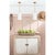 The sleek silhouette and vintage charm of the Hattie Pendant is a perfect addition to any modern traditional home. The...