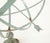This vintage garden armillary features an open metal frame and a weathered green finish with a beautiful patina. It stands...
