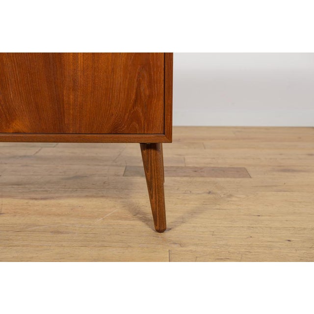 Small Mid-Century Teak Sideboard from Feldballes Møbelfabrik, Denmark, 1960s For Sale - Image 12 of 15