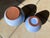 Ceramic Handmade Light Blue Studio Ceramic Vases from Manufaktur Töpferhof Römhild, Thuringia, Germany, 1970s, Set of 2 For Sale - Image 7 of 15