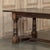 18th Century English Oak Trestle Dining Table With Turned Supports For Sale - Image 10 of 17