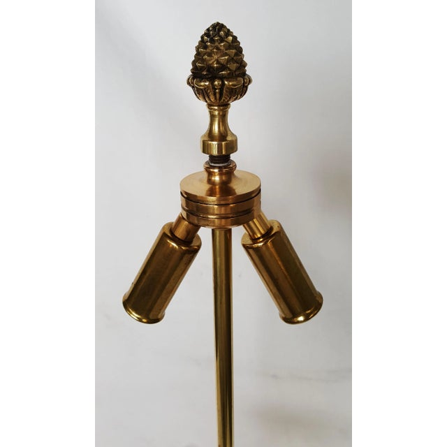 French Vintage Maison Charles French Table Lamps - Pair For Sale - Image 3 of 5