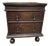 Oak Close Stool in Oak and Brass, 1700 For Sale
