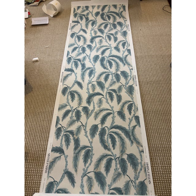 Transitional SIster Parish Palm Grove Wallpaper For Sale - Image 3 of 3