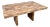Vintage Postmodern Burlwood Laminate Rectangular Dining Table For Sale