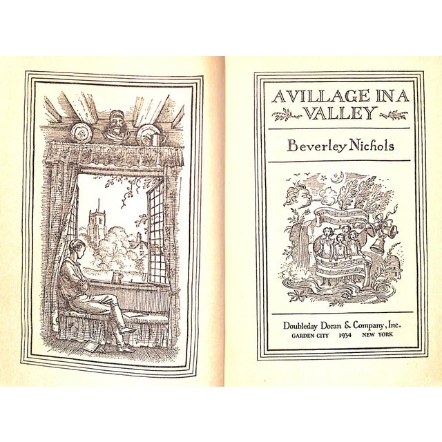 "A Village in a Valley" 1934 Nichols, Beverley For Sale - Image 4 of 6