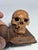 Rare German Early 20th C Momento Mori Hand Carved Wooden Sculpture For Sale - Image 10 of 11
