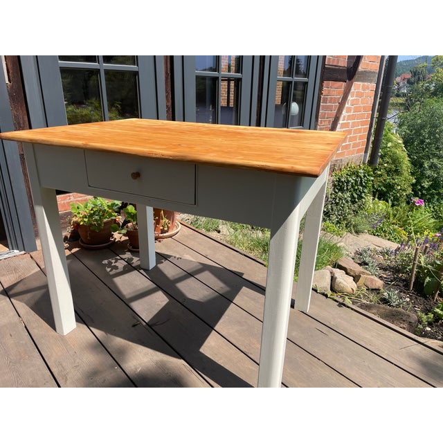 Antique Fir Cream Table, 1890s For Sale - Image 17 of 18