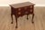 High Quality American Made Solid American Solid Mahogany Lowboy with Ball and Claw Feet, Dovetailed Drawers, and Brass...