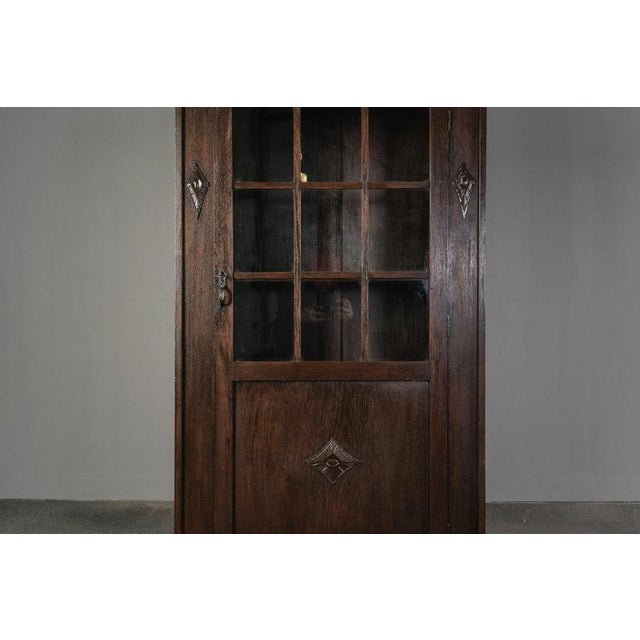 Small Art Nouveau Bookcase, Eatly 20th Century For Sale - Image 13 of 18