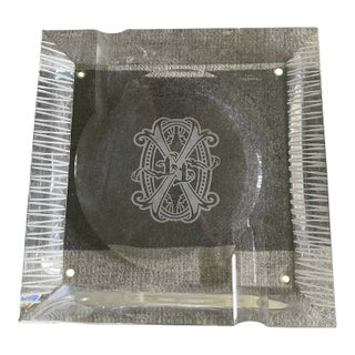 2002 Limited Edition Fuente Fuente OpusX 10th Anniversary Crystal Cigar Ashtray For Sale