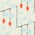 Harlequin Kimiko Wallpaper in Soft Focus/Harissa - a Sample For Sale