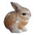 ​Authentic Eduard Klablena "Squatting Hare" (Model 500) – Wiener Werkstätte Era, C. 1913 For Sale