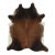 Rug & Kilim’s Contemporary Cowhide Rug in Ombre Brown & Black Tones For Sale