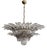 Murano Chandelier in Transparent Glass, 1990s For Sale