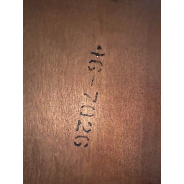 1970s Henredon Fine Furniture Console Table For Sale - Image 5 of 6