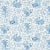 Contemporary Schumacher Pomegranate Botanical Fabric in Blue For Sale - Image 3 of 3