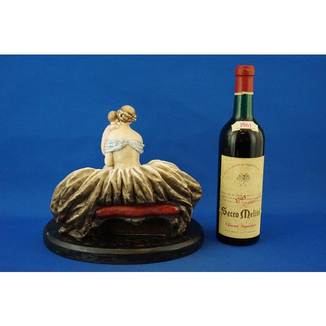 Large 20th Century Ceramic Sculpture of Lady with Child by Guido Cacciapuoti, Italy For Sale - Image 5 of 18