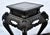 Chinese Carved Hardwood Plant Stand Jardiniere Two Tier Side Table 1920s For Sale - Image 12 of 14