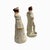 English Pair of Mid 19th Century Queen Victoria and Prince Albert Staffordshire Figures For Sale - Image 3 of 6