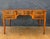 Traditional English Georgian Revival Walnut Writing Desk with Drop Leaves, Mid-20th Century For Sale - Image 3 of 12