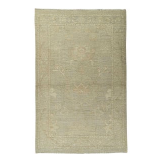 Oushak Rug 3'1 x 4'11" #21335 For Sale