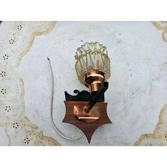 Wall Lamp, Western Germany, 1970s For Sale - Image 9 of 9