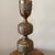 Brass Vintage Asian Inspired La James Mont Style Intricately Carved Heavy Brass Lamp Circa 1940 For Sale - Image 8 of 12