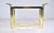 DIA - Design Institute America 1970's Brass & Glass Console Table, Milo Baughman Attr: Dia For Sale - Image 4 of 13