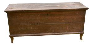 Vintage Wood Chest, Early 1900s