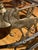 Metal Early 20th Century European French/English Country Style Iron Chandelier With Brass Animals For Sale - Image 7 of 12