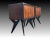 Paolo Buffa Italian Art Deco Bedside Cabinets in the style of Paolo Buffa, 1950s, Set of 2 For Sale - Image 4 of 12