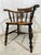 Victorian Elm and Birch Captain's Chair, England, 1880s For Sale - Image 6 of 13